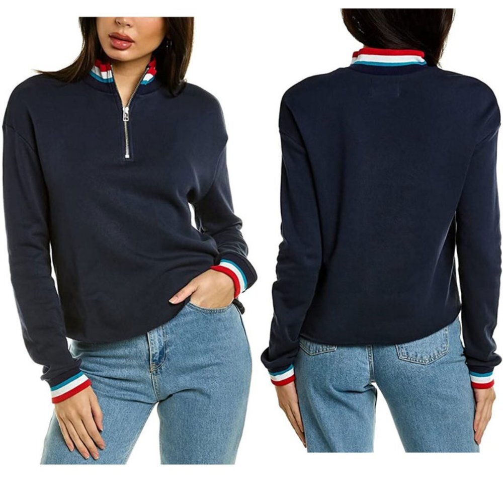 Sol Angeles Sol Flag Mock Pullover